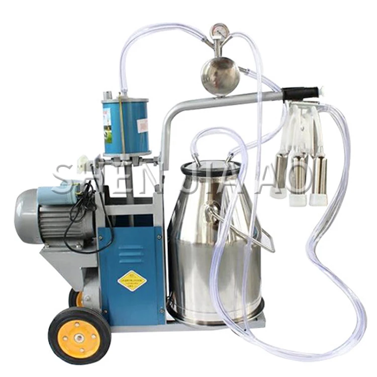 Electric Milking Machine 110/220V 64 times/min Portable Cow Milking Machine with