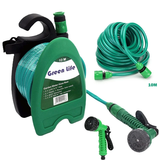 10M Garden Water Hose High Pressure Magic Water Pipe Reel with