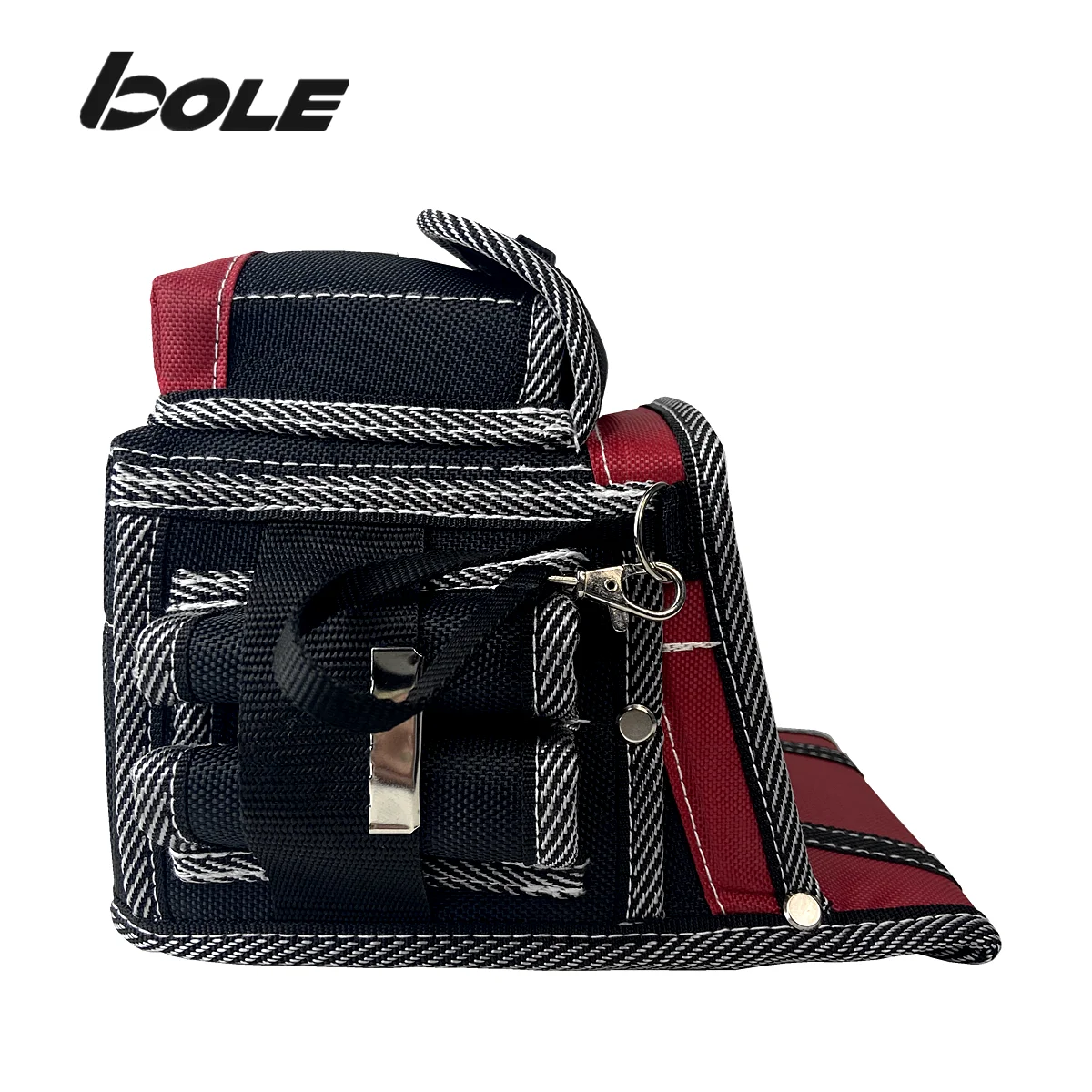 BOLE Boutique Series Tool Bag Multi-Pocket Reinforced Strong Wear-Resistant Tool Pocket 1680D Composite Reinforced Oxford Cloth