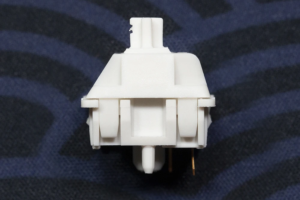 Interruptor Linear Interruptor Branco Neo para Teclado Mecânico de Jogos Nylon pc Ligeiramente Pré-lubed 5pin 53g - Imagem 2