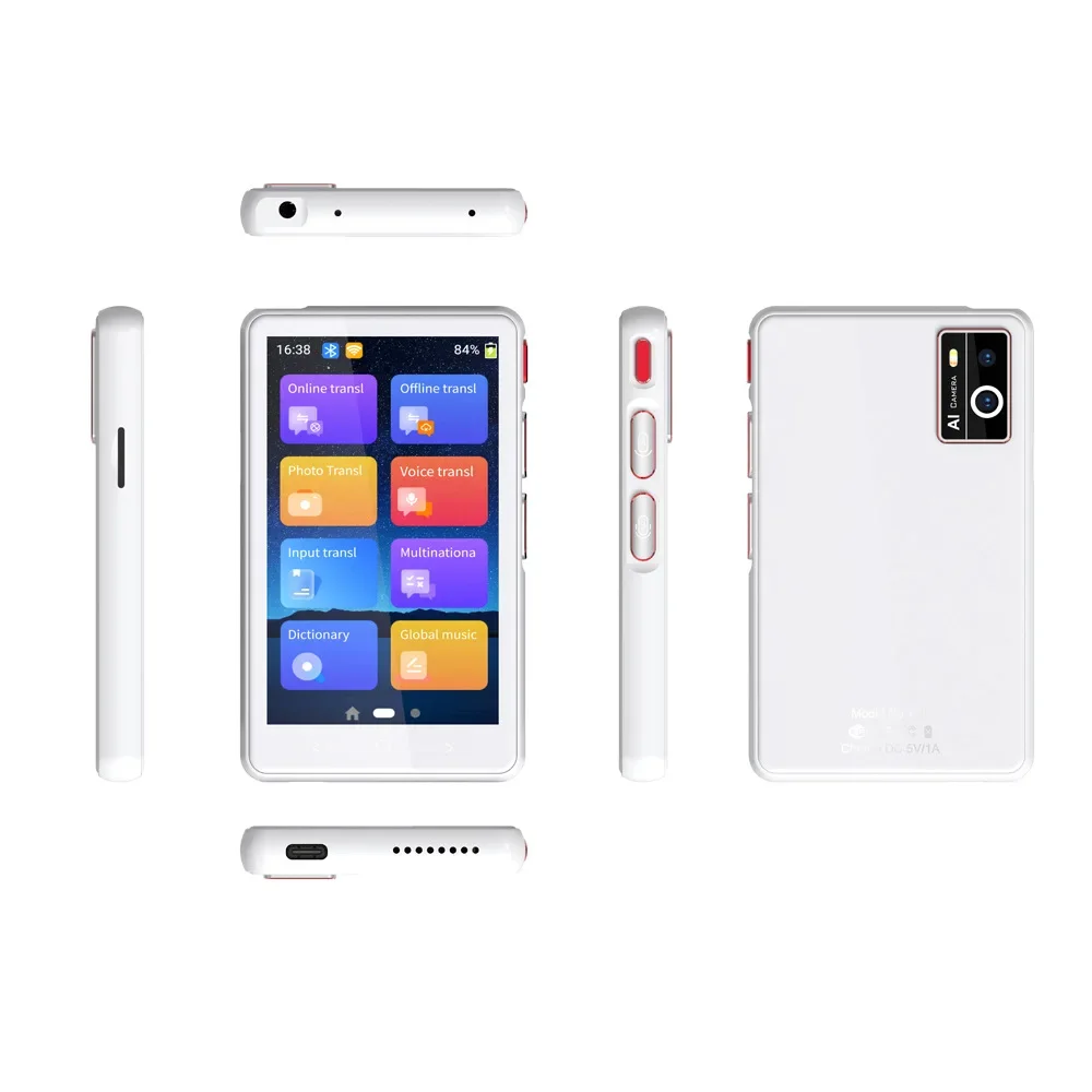 P40 Translator Offline Voice Translator 135 Languages Translation 14 Languages Offline Translation Recording Photography