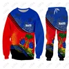 Emblem Flag Caribbean Sea Haiti Island Retro Hoodies Jacket Tracksuit Men 3D Print Pants CUSTOM Sweatshirt Unisex Clothes 4