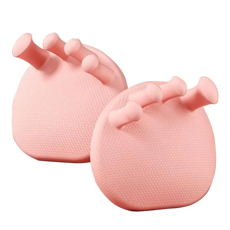 Toe Separators For Women 2 Pcs Arch Trainer Separators Silicone Overlapping Toes Corrector Soft Supportive Corrector Exerciser
