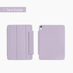 Magnetic Slim Trifold Stand Case with Powerful Attachment for Mini6Mini7 (Taro Purple)