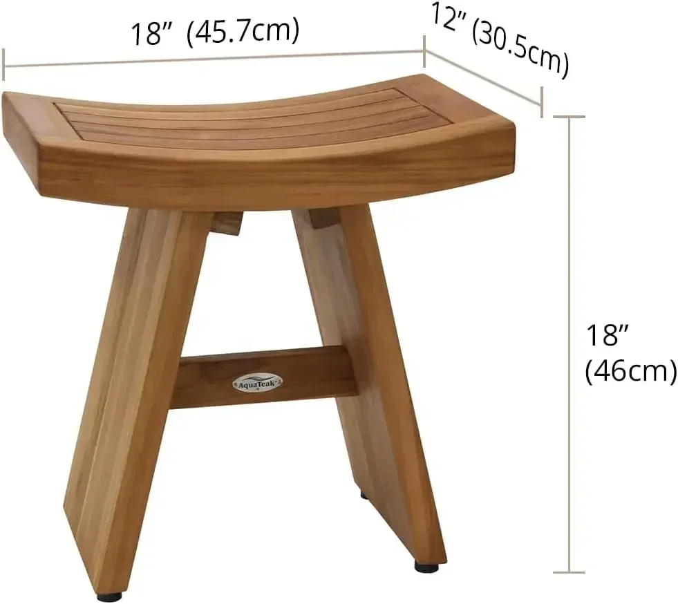 New2025-The Original 18" Asia Teak Shower Bench