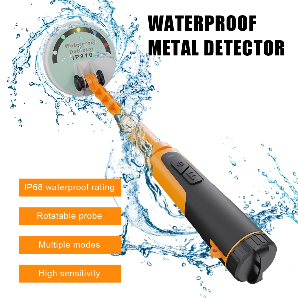 

Hunter Newest Sensitivity Finder Handheld Full Gold Detector Waterproof Machine Pinpointer High Tools Treasure 2023 Metal