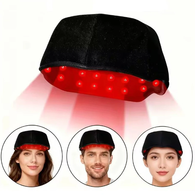 Cappello per terapia a luce rossa infrarossa per crescita capelli_voghion.com