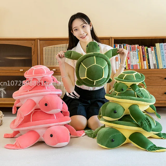 MINISO Simulated Turtle Plush Toy – Soft Doll & Pillow 1