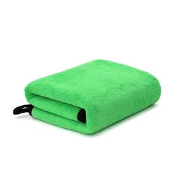 Ultra-Absorbent Quick-Dry Pet Towel - Soft Lint-Free Fiber - 60x30cm (Green grey)