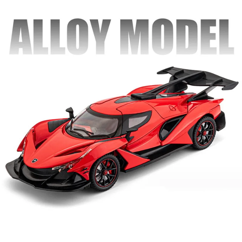 アポロ IE 1/18 ホワイト Apollo Intensa Emozione (Apollo IE) White (Diecast Car