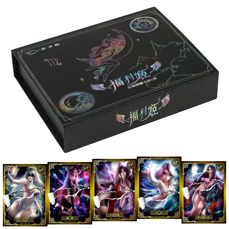 

Goddess Story Collection Cards Fuliji Full Set Anime Games Girl Tsunade Limited EX Color Gold Card Doujin Toys And Hobbies Gifts