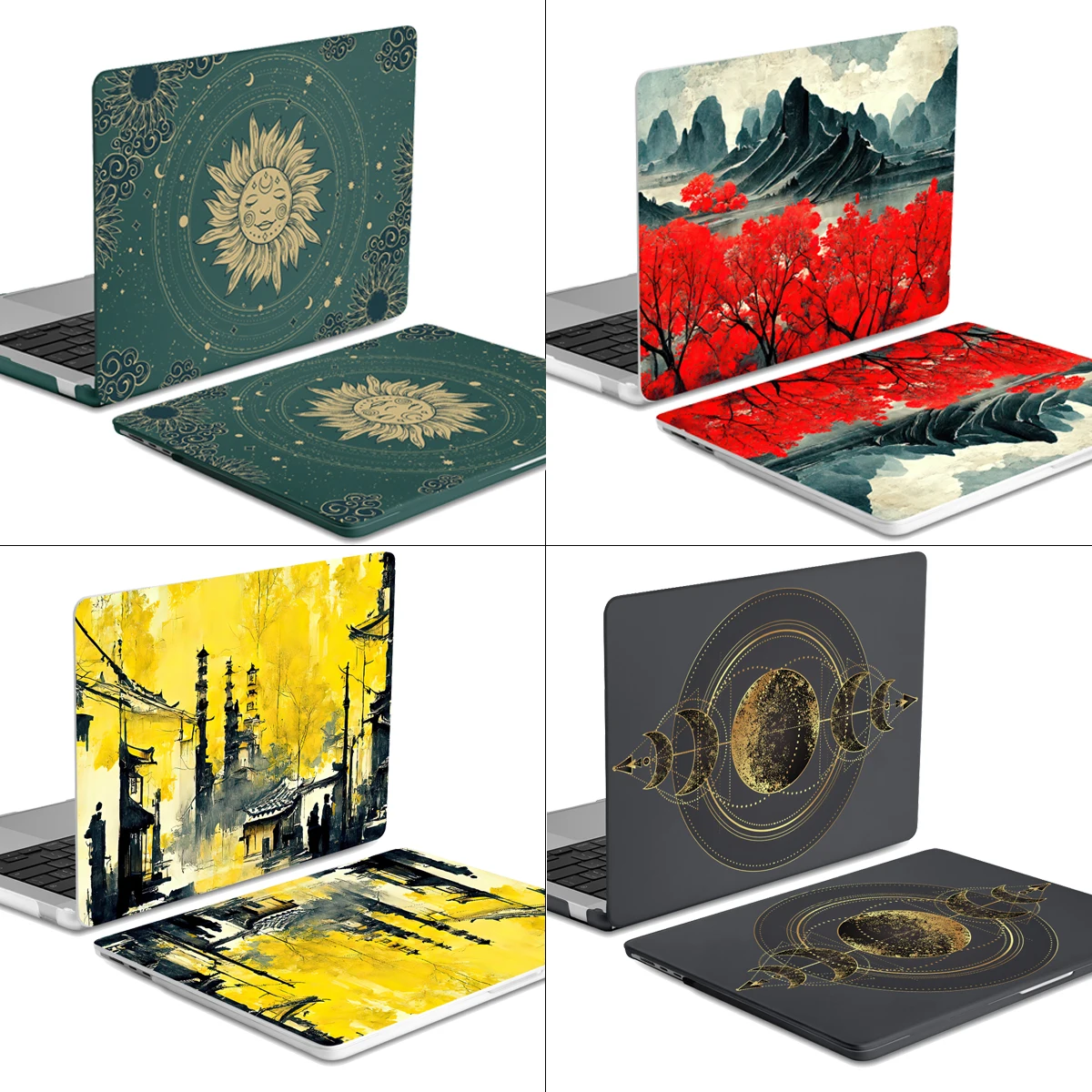 Environmental Case For Macbook Air 11 12 13 Pro 13 14 Inch 2022 M2 M1 Chip A2681 A2338 A2442 A2337 Matte Case A2179 A2251 A1706