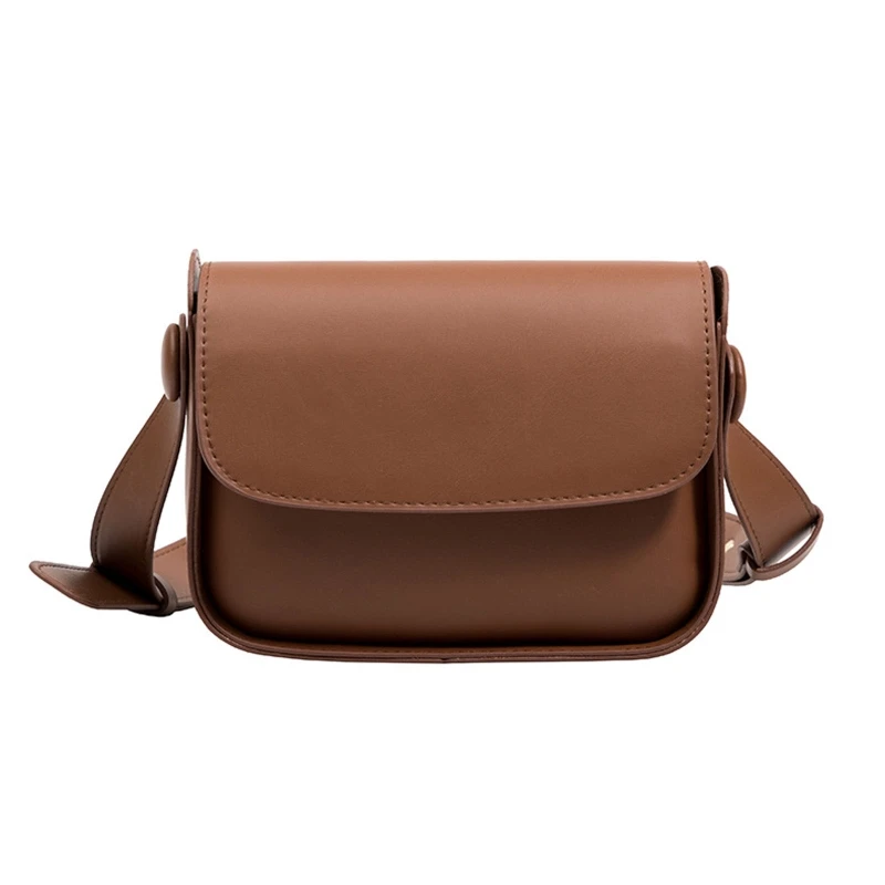 Simple Underarm Shoulder Bag with Buckle Handbag for Lipstick for Key P