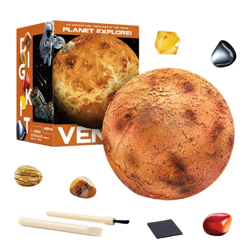 

Planet Mining Kit Gemstone Dig Kit Gemstone Excavation Planet Mining Kit Kids Science Educational Toys For Boys And Girls