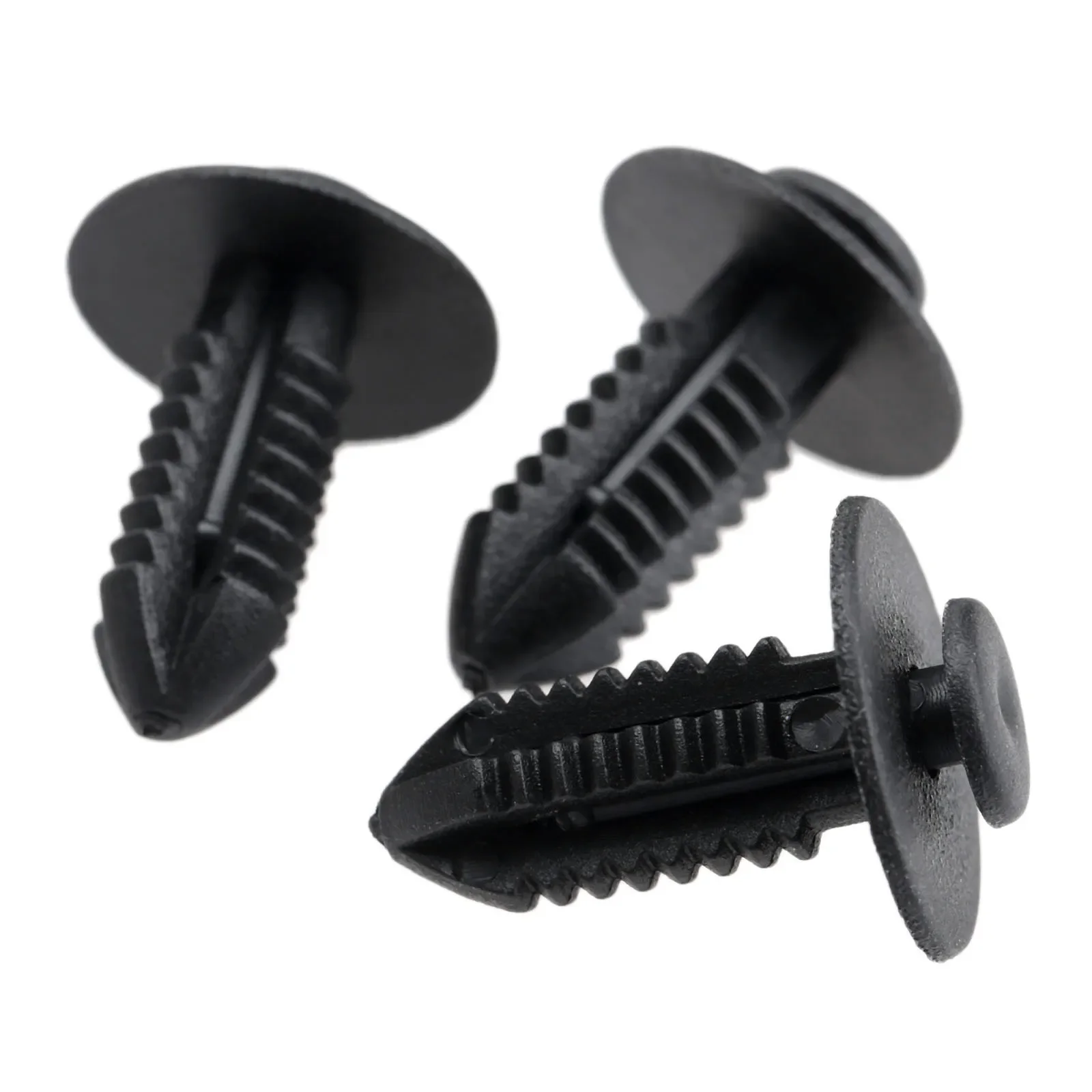 

50pcs Auto Fender Bumper Side Skirt Plastic Rivet Clip For BMW Car Door Trim Panel Fasteners Fits 7mm Hole Retainer Push Clips