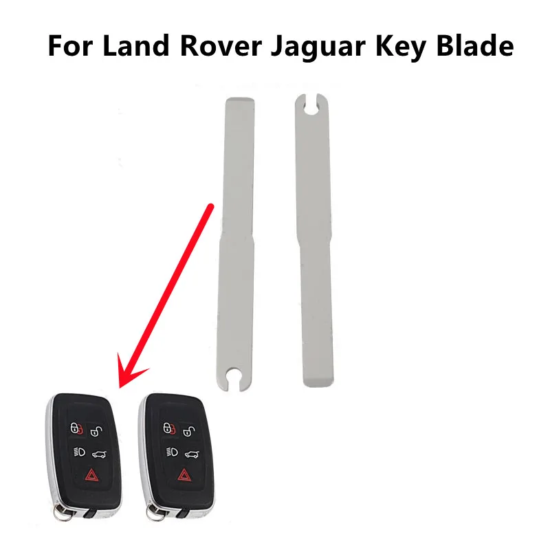 Alloy Metal Uncut Key Blade For Land Rover Range Rover Sport Evoque Freelander Discovery For Jaguar XE XJL XF Car Accessories