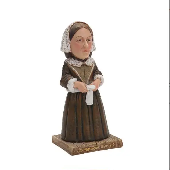 Nightingale, UK Resin Crafts World Celebrity Statue Tourism Souvenir Gifts Collection Home Decortion 4