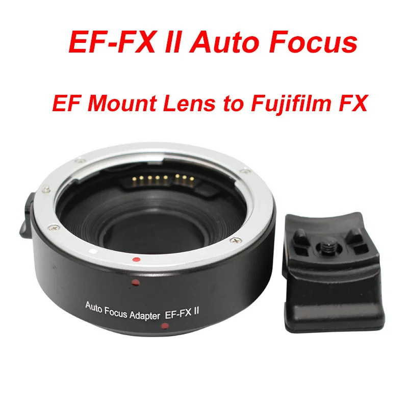 Adattatore Obiettivo Ef-Fx Ii Ef Fx Ii Per Obiettivo Canon Ef Adattatore Fujifilm Messa A Fuoco Automatica Compatibile Fujifilm X-H X-T X-Pro Xs10 Xt3