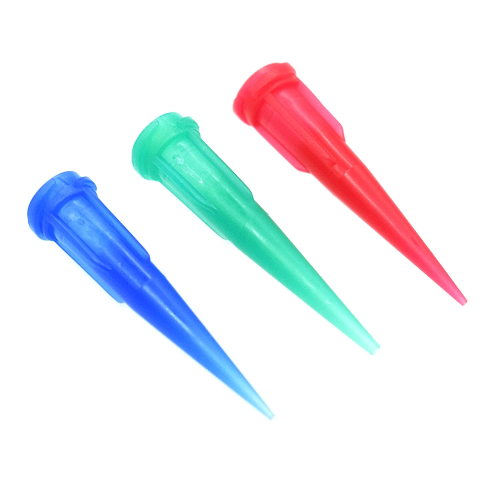TaperedDispensingTipsAdhesiveDispensingPlasticNeedle18G22G25G