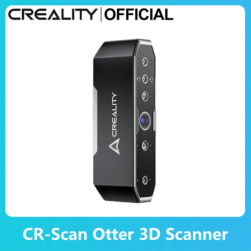 Creality 공식 3D 스캐너, CR-Scan 수달 업그레이드 처리, 0.02mm 정확도, 흔들림 방지 스캐닝, 4 렌즈 스테레오 비전