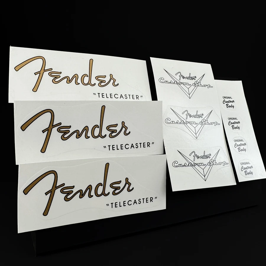 Guitar Decal Sticker 3 Sets Waterslide Guitar Decal Sticker For TL