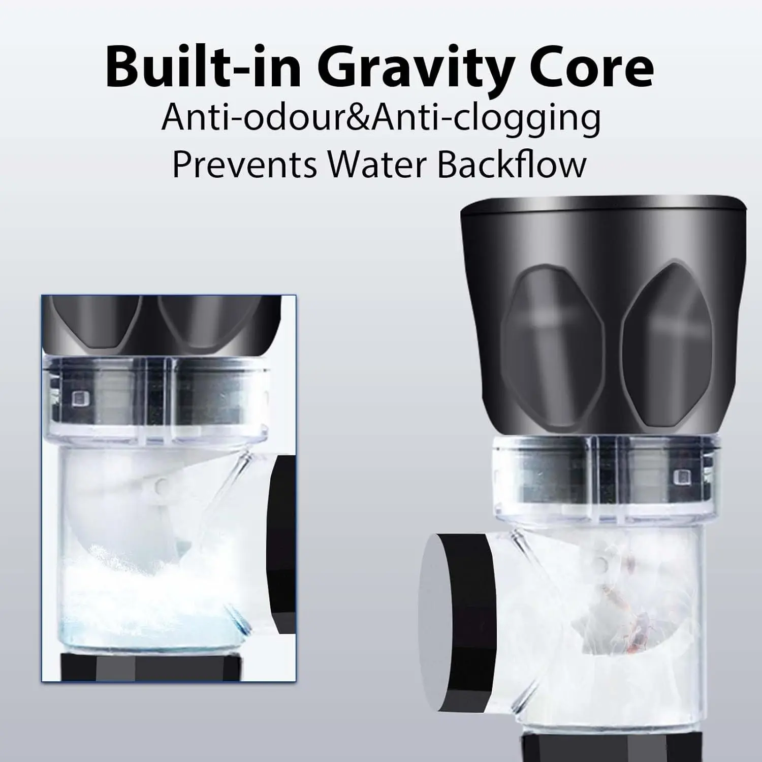 1Pc Kitchen Sink Drain Pipe Flexible Stretchable Deodorant Strainer Pipeline Bathroom Washbasin Anti Blockage Accessories