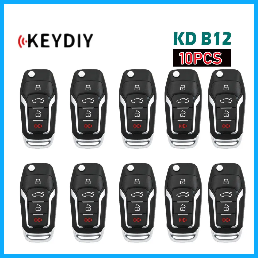 

Универсальный дистанционный ключ KD B12, 10 шт.