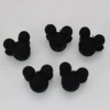 20 Matte Black Plastic Cute Mini Mouse Head Hair Claw Clamp 20mm Small Hair Clip for Kids Baby Girls  High quality in EU and US