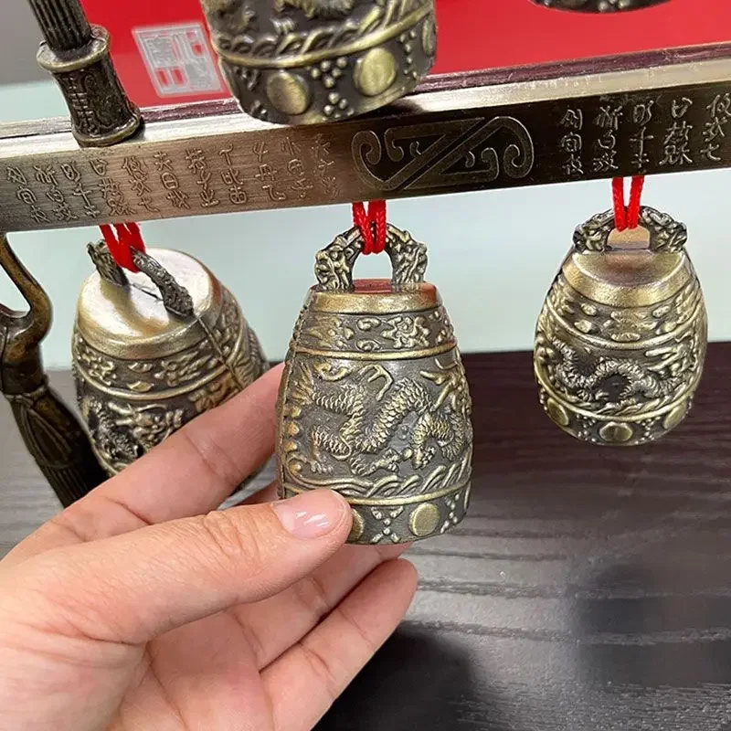 Chinese-style Classical Bronze Chimes, Home Decoration, Office, Study, Living Room, Musical Instruments, Handicrafts, 1pc