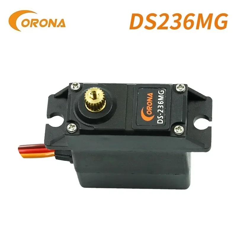 

Цифровой Металлический Сервопривод Corona DS236MG Futaba для неподвижного крыла/вертолета автомобиля для дистанционного управления полетом самолетом
