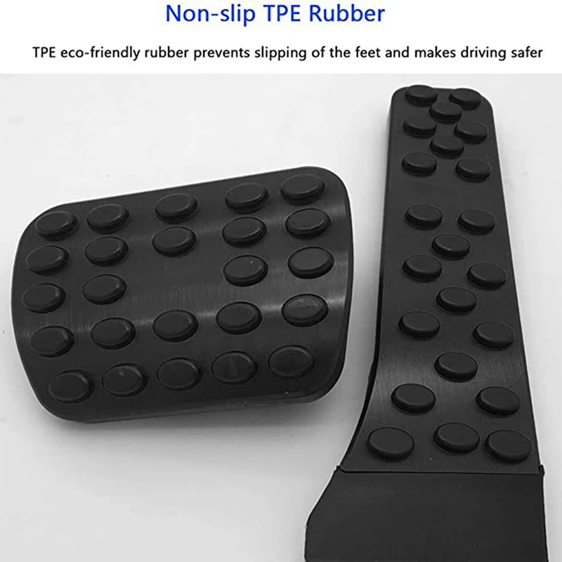 Car Brake Pedal No Drill Foot Pedal Pads Accessories for Mercedes-Benz C E S GLC GLE GLS CLS Class W205 W213 X253 W167