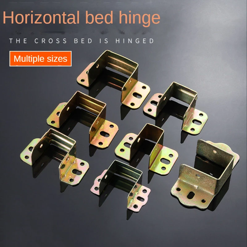 8pcs U Shaped Bed Connecting Connector Brackets Fixings for Wood