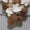 Bird Toys with Pinecones Cuttlefish Bones Beech Wood Nuts Teething Chew Toy For Parrot Parakeets Cockatiels Love Birds Supplies 1