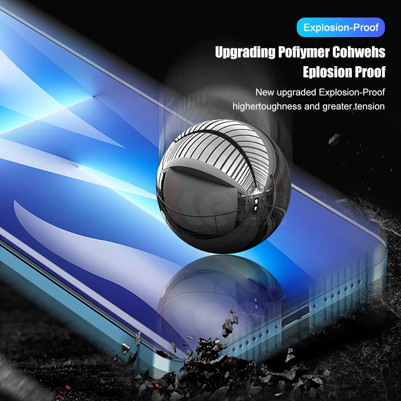 4-Pack Hydrogel Screen Protector for iPhone - Premium Protective Film Accessories