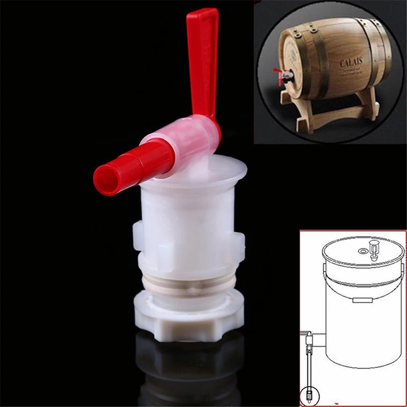 Fermentation Barrel Plastic Faucet Home Brew Beer Faucet Self-made Brewing Equipment Fermentation Tool High Quality