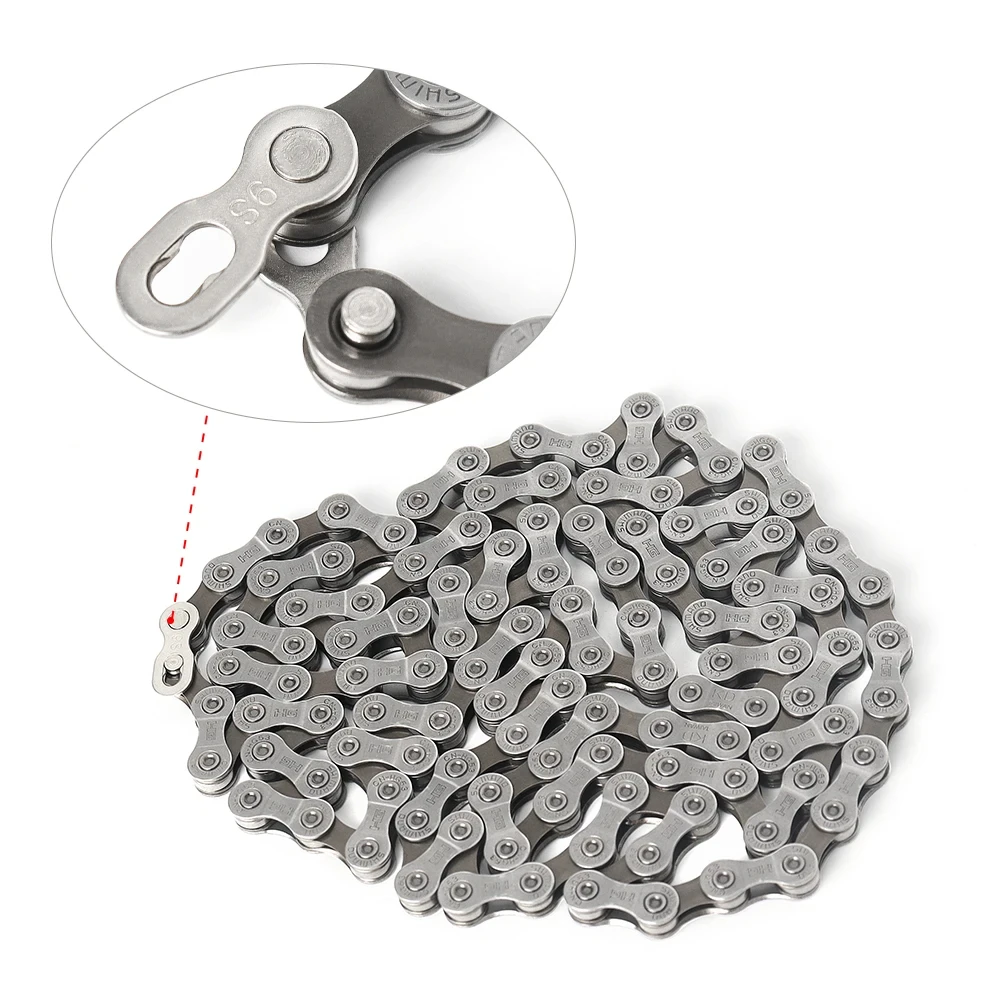 Bicycle Chain SHIMANO ALIVIO HG-53 9 Speed CAPREO Ultra Narrow HYPERGLIDE HG 116L Mountain Bike