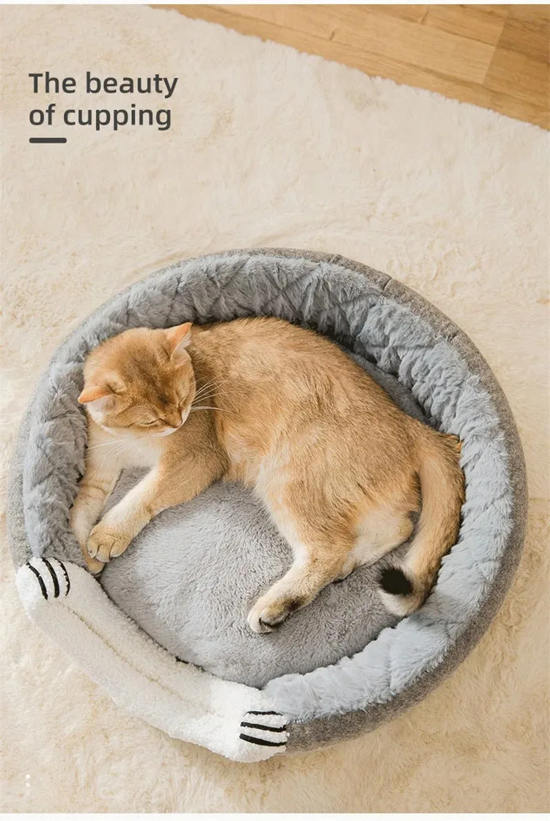 New Winter Pet House Soft Nest Kennel - PeticaDeals
