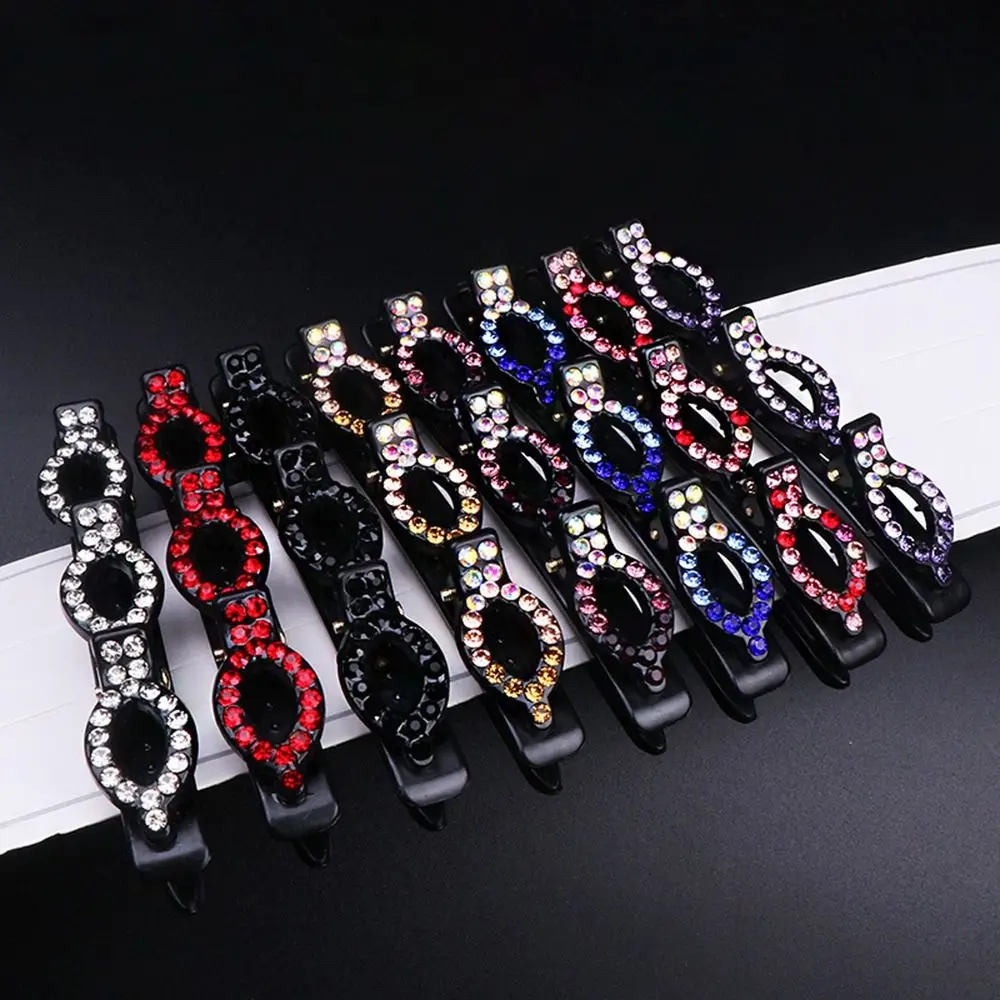 

Аксессуары для волос Женская атласная тканевая лента для волос со сверкающими стразами