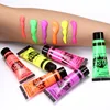 10/14.2/25ml Multiple Color Boby Paint Face Painting Art Palette Glitter Neon Makeup Party Tools Festival Halloween Cosplay Safe 5