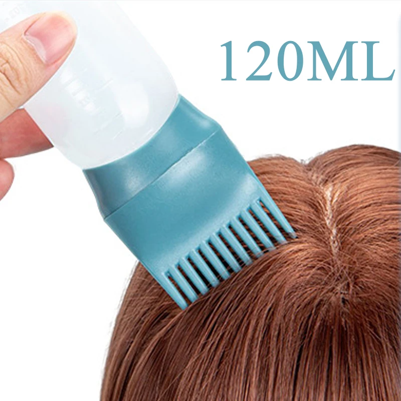 

120ML Profession Scalp Applicator Liquid Comb Scalp Massage Hair Dyeing Bottle Beauty Hair Salon Accessory DIY Hairstyling Tools