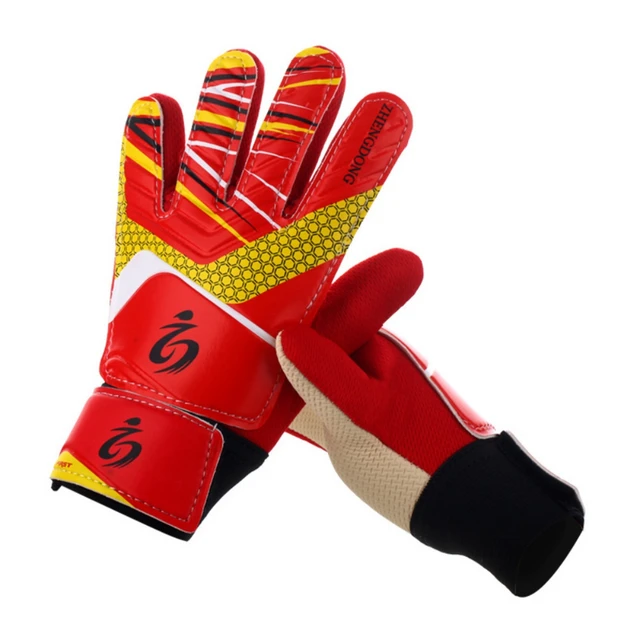 Guantes de portero de fútbol para niños, guantes de portero transpirables  para niños de 5 a 16 años, guantes de fútbol de entrenamiento de portero  suaves - AliExpress
