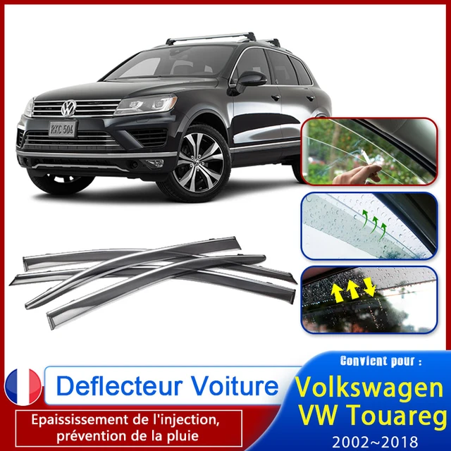 Déflecteurs d’air / de vent (4 pièces) pour VW TOUAREG 2003-2010 PORSCHE  CAYENNE