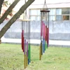 Wind Chimes for Garden 12 Metal Tubes with Hook Metal Pipe Wind Chimes Bells Hanging Balcony Outdoor Yard Garden Home Decoration 4