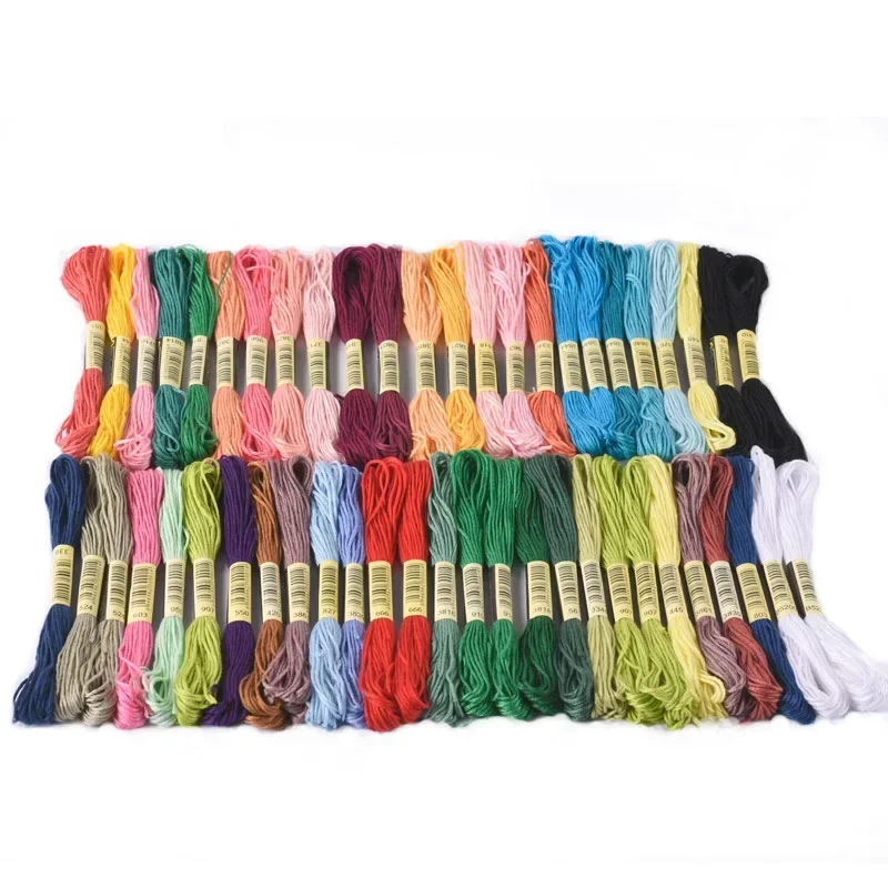 15-200PCs Knitting Handmade Floss Sewing Skeins Craft embroidery thread