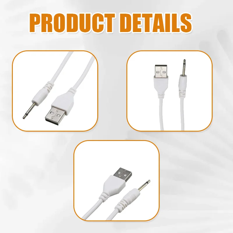 Chargeur de vibrateur USB DC 2.5, câble, Rechargeable, jouets pour adultes,  accessoires de massage, alimentation USB universelle - AliExpress