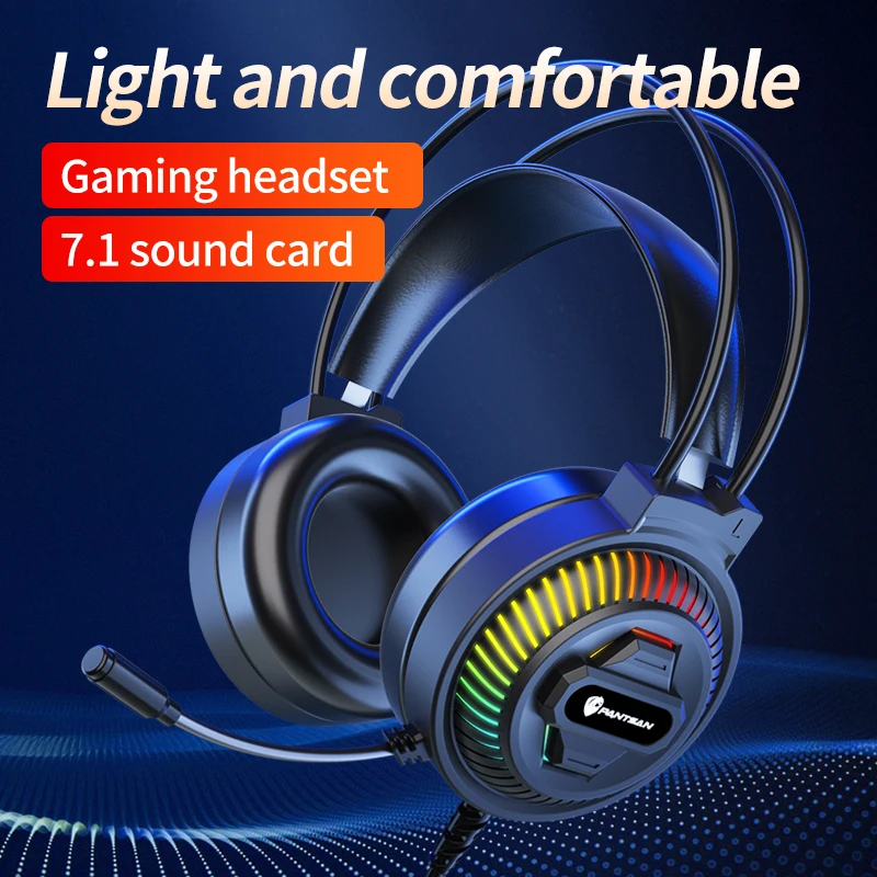 PSH-400 Best Gaming On-Ear Over-Ear Wired Headphones for