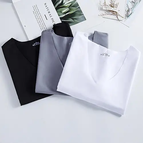 M-5XL 남성용 여름 캐주얼 조끼, 민소매 V넥 아이스 실크 조끼, 탱크 탑, 통기성 스포츠 언더셔츠, 체육관 러닝 조끼 5