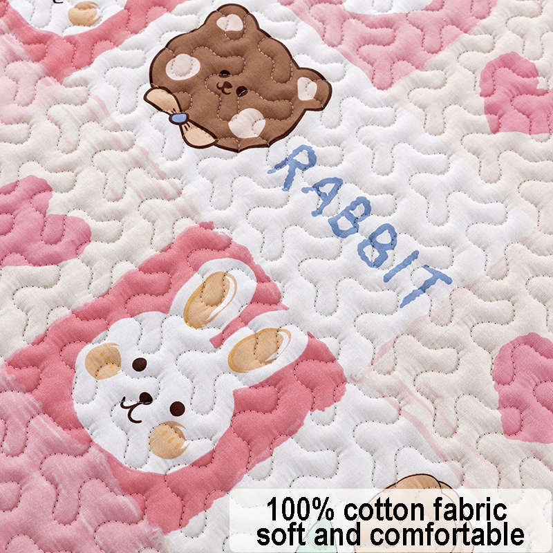 Rabbit Floor Mat Sofa Cushion Training Pad Cage Mat Sleeping