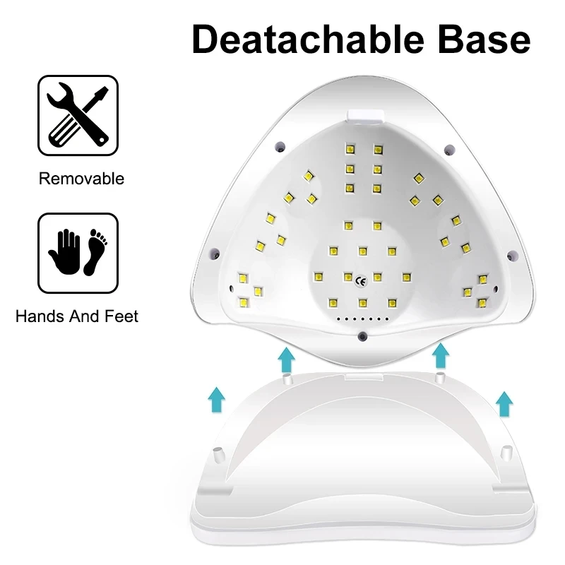 Professional Nail Dryer Machine LED Nail Lamp For Curing All Gel Nail Polish With Motion Sensing Manicure Pedicure Salon Tools 4