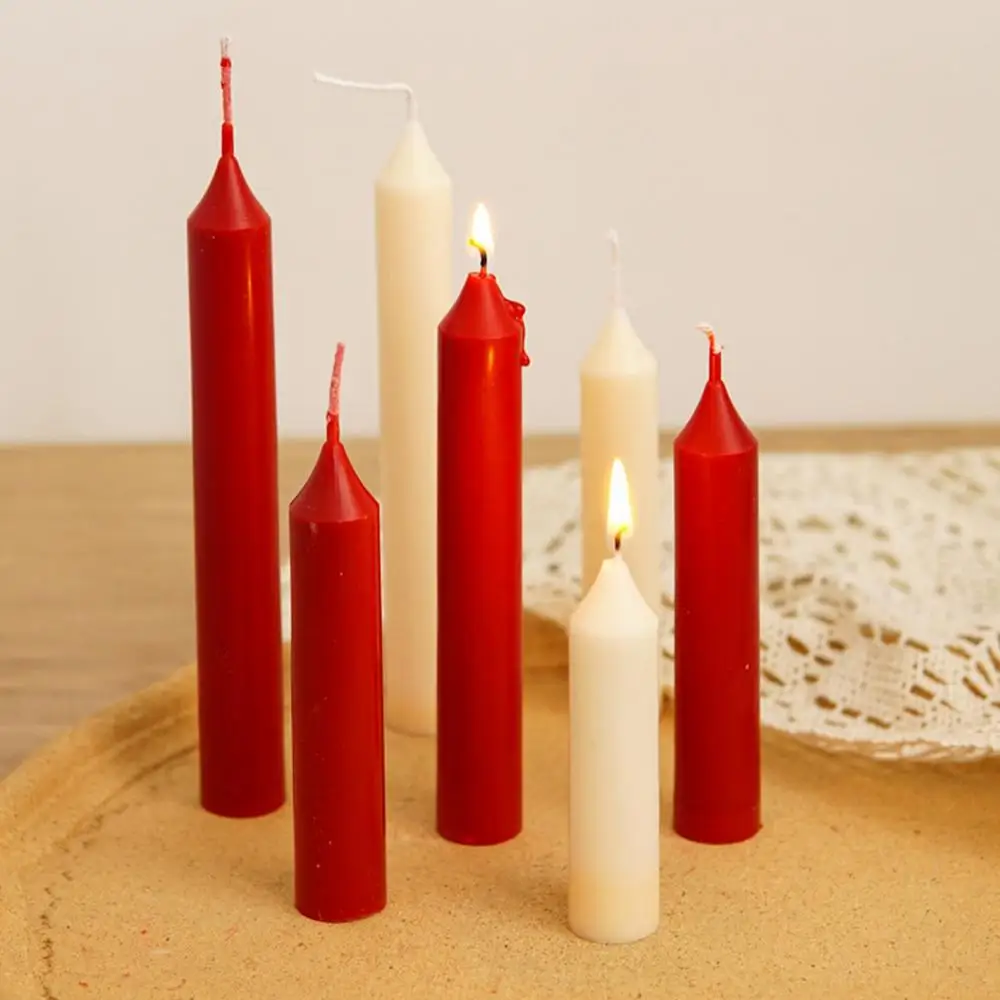 Description Picture 6 of item3D Bracket Long Pole Candle Mold PC Plastic Church Candle Mold Scented Candles Candlelight Dinner Candles Handmade DIY Mould